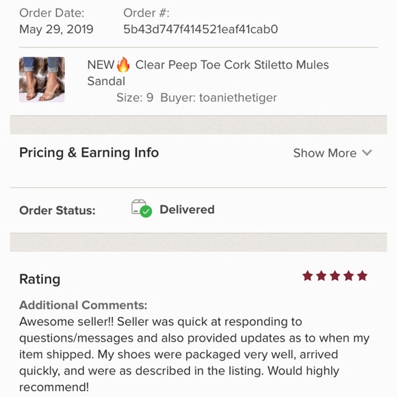 NEW🔥 Transparent Clear Peep Toe Cork Stiletto High Heel Mules Sandals Slip-On - Picture 6 of 8